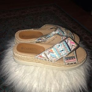 Adorable platform sandals